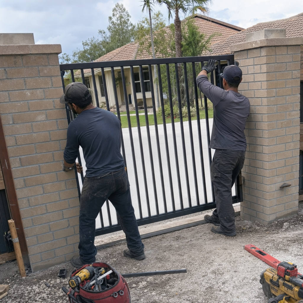 professional gate installation service